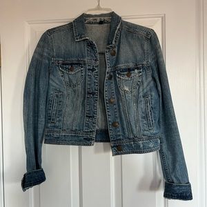 AE Cropped Jean Jacket